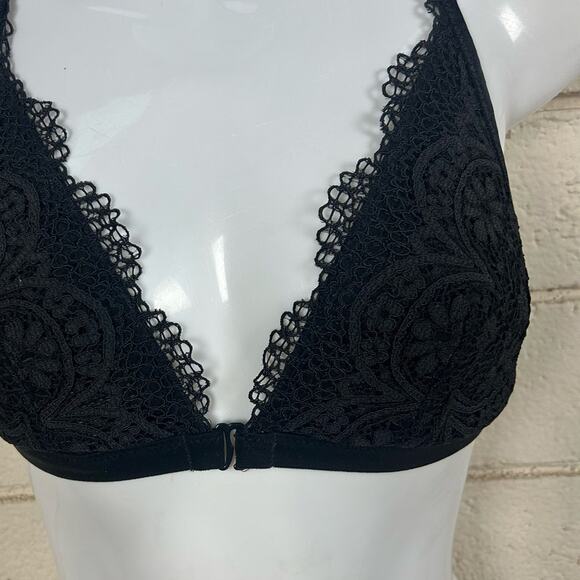 Victoria's Secret Black Lace Bralette size Small - Picture 5 of 8